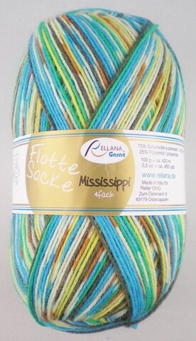 Rellana Flotte Socke Mississippi 1160