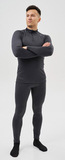 Комплект термобелья Nordski Intense Half Zip Grey мужской