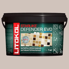 Затирка швов эпоксидная Litokol Starlike Defender EVO S.202 NATURALE, 1 кг