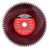 Диск алмазный, отрезной Turbo, 230 х 22.2 мм, сухая резка Matrix Professional — фото 2