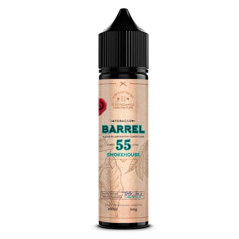 Жидкость ElectroJam T.o.b.a.c.c.o. Barrel 60ml 6mg - Smokehouse 55 (Копчёный табак)