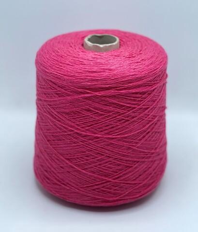 G&G Filati (пр.Италия),art-Millefili 2/15 750м/100гр,70% меринос extrafine supergeelong 30%кашемир, цвет-Ярко-розовый. арт.20875