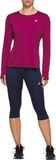 Рубашка беговая Asics Silver Ls Top Pink женская