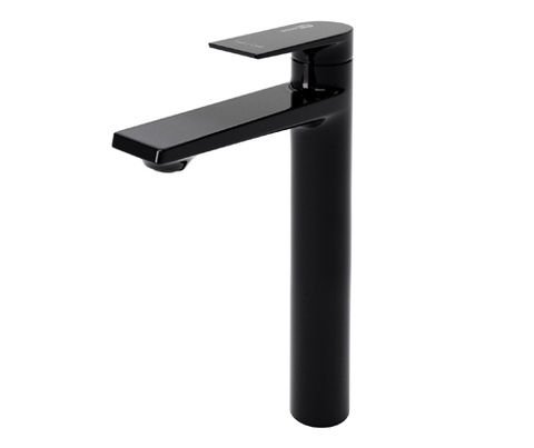 WasserKRAFT Glan 6603H Смеситель для раковины-чаши, цвет: чёрный