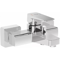 VitrA Root Square A42737EXP Смеситель для ванны/душа, цвет хром фото