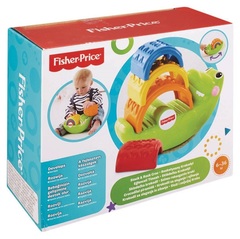 Fisher Price Пирамидка Крокодил Складывай и качай (CDC48)