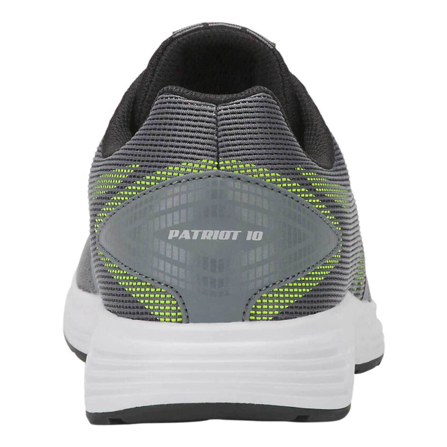 Asics Patriot 10 кроссовки для бега мужские серые - 3