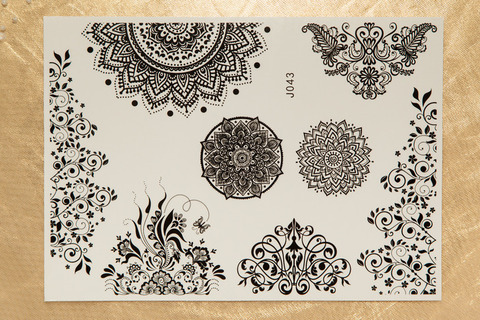 Флеш тату / Flash Tattoo №JO43 купить за 200&nbsp;руб