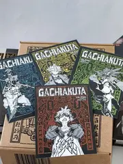 Подарочный комплект Gachiakuta. Крутые отбросы. Том 1-2 в коробке с бонусами (Б/У)