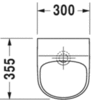Duravit ME by Starck 2814300000 Писсуар