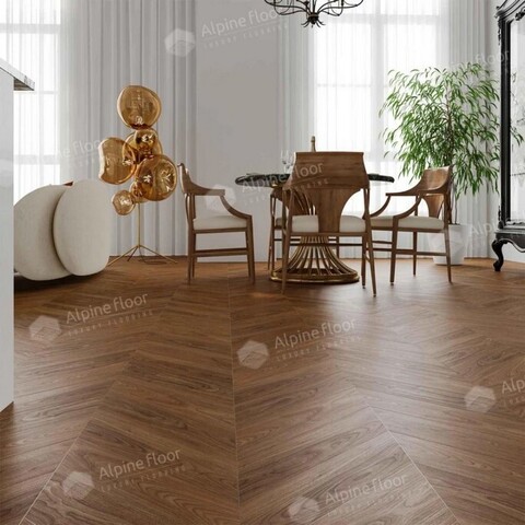 SPC ламинат Alpine Floor - Chevron Орех Нойер (ECO 18-22)