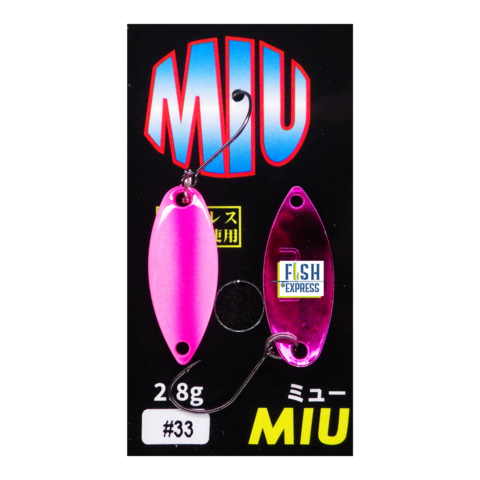 Блесна колеблющаяся на форель MIU LTD 2.8гр #33