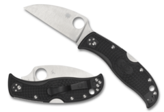 Фото Складной нож Spyderco RockJumper, сталь VG-10, рукоять термопластик FRN чёрный