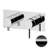 Remer Metrica MC93ZCFP Смеситель для душа, цвет: черный хром брашированный