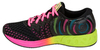 Asics Noosa Ff 2 женские беговые кроссовки черные-розовые - 5