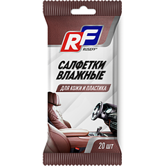 26531N RUSEFF Салфетки влажные для кожи и пластика (20 шт.) - 0,48 л
