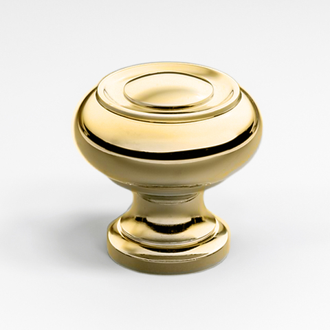 Кнопка Blossom ( Polished Brass)