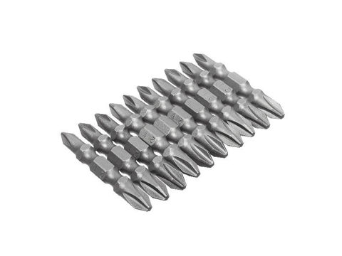 Бита двухсторонняя, PH2/PH1 х 45 мм, S2, 10 шт. (РемоКолор) 33-3-832