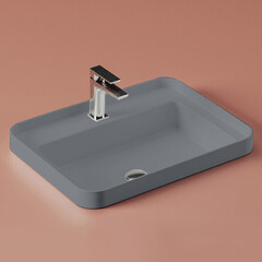 ArtCeram Fuori Scala TFL034 37 00 Раковина накладная, 60.5x45.5, цвет: серый фото