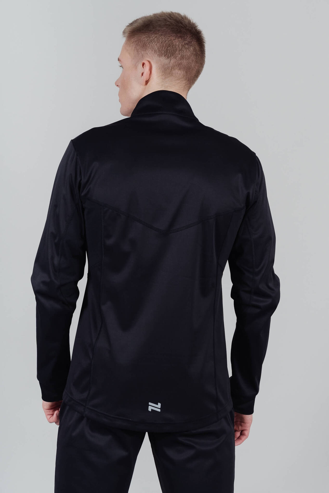 Мужская куртка для лыж и бега зимой Nordski Hybrid pearl black-grey - 2
