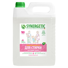 Гель для стирки Synergetic универсальный для всех видов тканей 5л