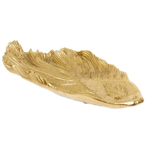 Декоративное блюдо (25,5*13*3,5 см) - Золото - купить 3