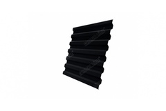 Профнастил С21R 0,5 Satin Matt RAL 9005 черный