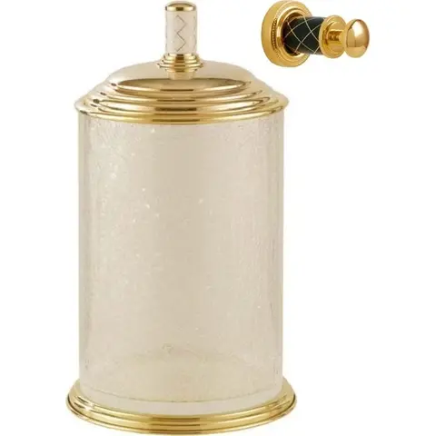 Boheme 10914-B-G Ведро MURANO GOLD стекло (черное)_Комплект