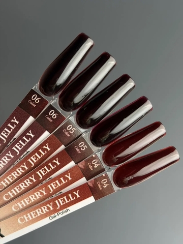M&K Мик, Гель-лак Cherry Jelly 6