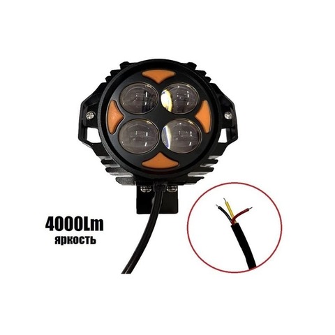Светодиодная фара LED для электровелосипеда