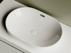 Ceramica Nova Element CN5020 Умывальник овальный встраиваемый в столешницу, 60x40, цвет: белый