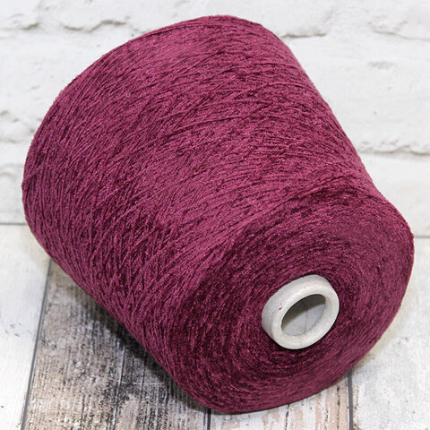 Стрейчевый вискозный велюр FILOMAGLIA / VELOUR 1000 вишневый