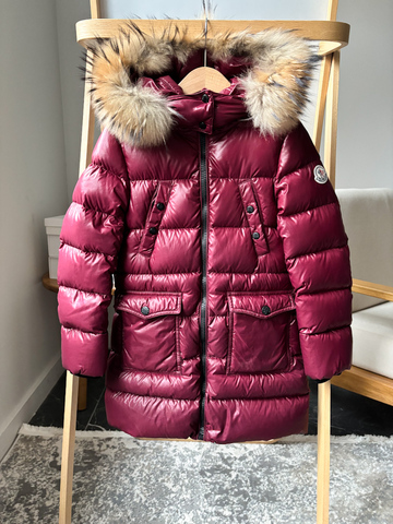 Пуховое пальто Moncler, 116-128 оригинал