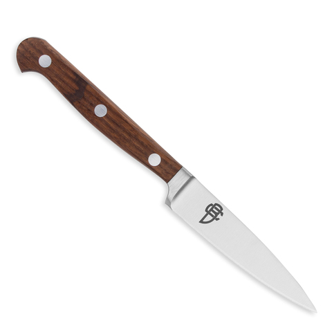 Нож кухонный для чистки и нарезки овощей и фруктов 9 см BERGER CUTLERY Classic Smoked Oak арт. BC211309