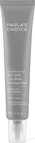 Универсальный мультикислотный еженедельный пилинг Skin perfecting 25% AHA + 2% BHA exfoliant peel, 30мл