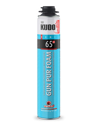 Пена полиуретановая монтажная профессиональная всесезонная KUDO HOME 65