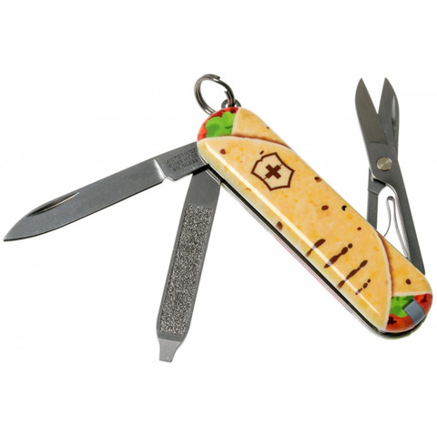 Нож-брелок складной 0.6223.L1903 Classic SD Mexican Tacos Limited Edition 2019
