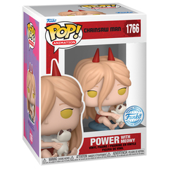 Funko POP! Chainsaw Man: Power Meowy (Exc) (1766) (БАМП!)