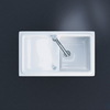 Duravit Cassia 7513860000 Кухонная мойка 50 860x510, белая