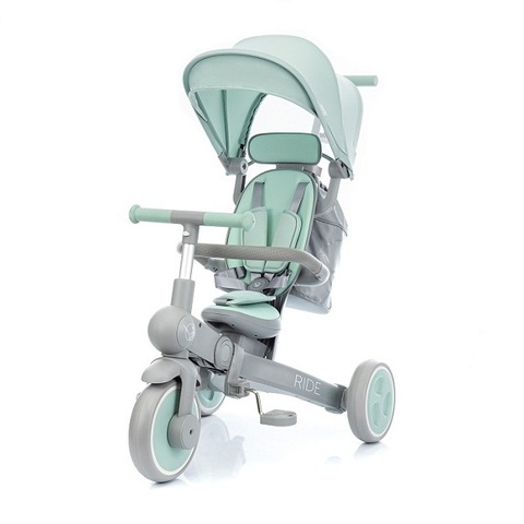Детский трехколесный велосипед KIDZI RIDE, Mint Green
