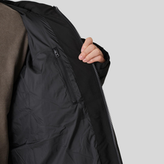 Пуховик Alpha Industries Long Puffer Parka Black (Черная)
