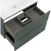 BelBagno UNO-800-2C-SO-VO База под раковину подвесная с фрезерованными ручками по всей длине фасада с двумя выкатн. ящ., Еловый Матовый, 800x455x608