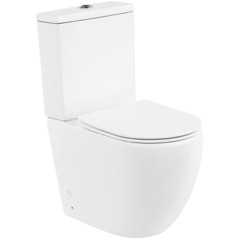 BelBagno Amanda BB051CPR/BB051SC Унитаз-компакт безободковый, цвет: белый фото