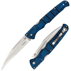 Фото Нож складной Cold Steel Frenzy 2, сталь CPM-S35VN, рукоять G10, синий/черный