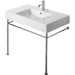 Duravit Vero 30731000 Металлическая консоль регулировка по высоте + 50 мм, хром для умывальника фото