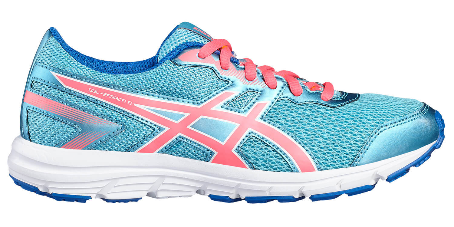 Asics Gel Zaraca 5 Gs кроссовки для бега подростковые голубые