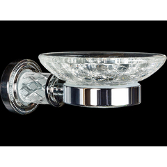 Boheme Murano Cristal 10903-CRST-СH Мыльница, цвет: хром фото