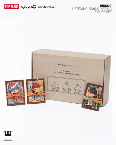 Набор фигурок POP MART Hirono Listening, Saying, Seeing