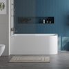 BelBagno BB712-1500-730-L Акриловая ванна, 150x73, цвет: белый