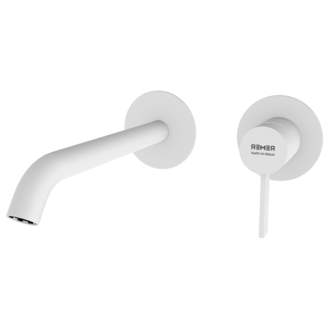 Remer Metrica MC15PLWBBO Смеситель для раковины, цвет: белый